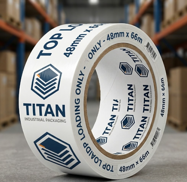 Printed Warning Tape – White - Image 4