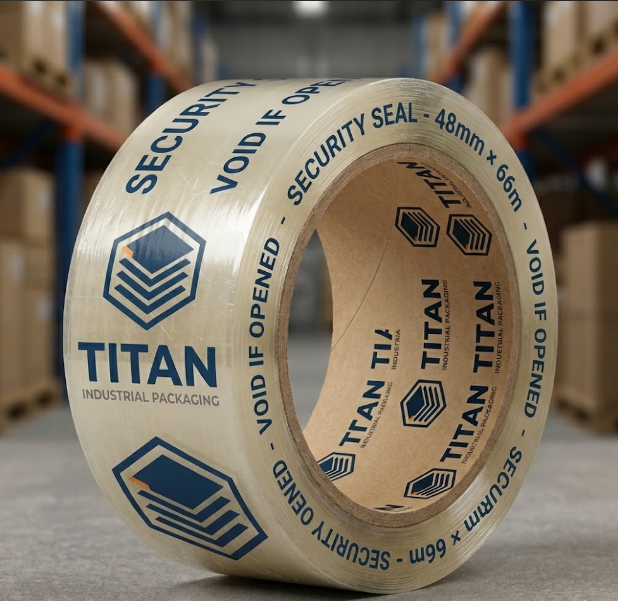 Printed Warning Tape – White - Image 3