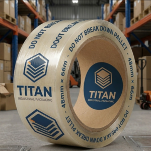 Alternative view of Printed Warning Tape – White