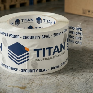 Alternative view of Tamper Proof Tape & Labels